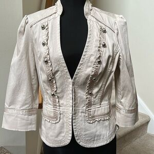 White House Black Market lightweight jacket. Size 6